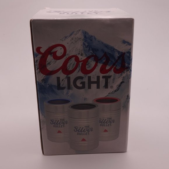 Coors Light The Silver Bullet Cold Lock Lid with "Steve" Engraved on It - Picture 3 of 13